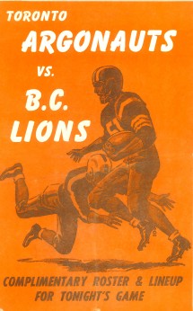 63 Lions Argonauts Game