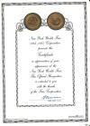 64 New York Certificate